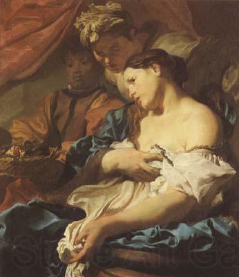 LISS, Johann The Death of Cleopatra (mk08) Spain oil painting art